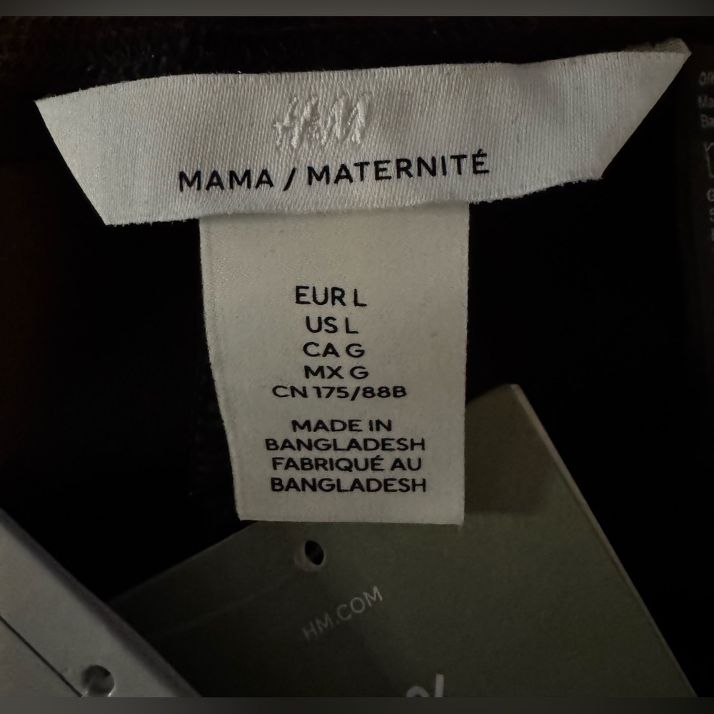 H&M MAMA Jersey Leggings Black - Picture 7 of 14